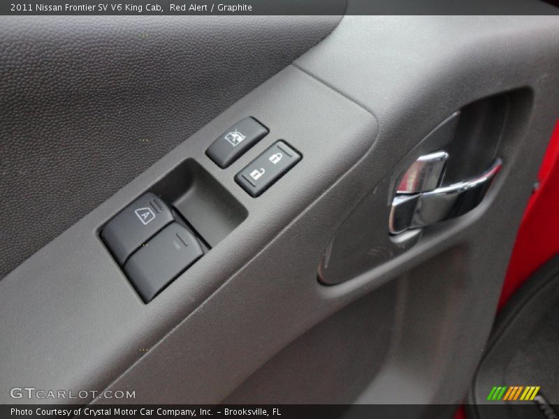 Red Alert / Graphite 2011 Nissan Frontier SV V6 King Cab
