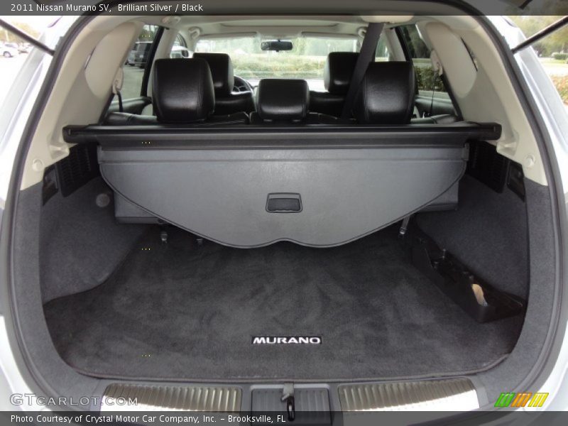  2011 Murano SV Trunk