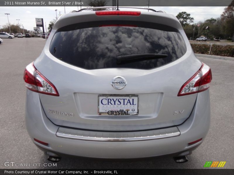 Brilliant Silver / Black 2011 Nissan Murano SV