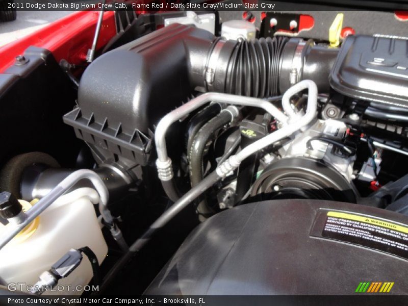 2011 Dakota Big Horn Crew Cab Engine - 3.7 Liter SOHC 12-Valve Magnum V6