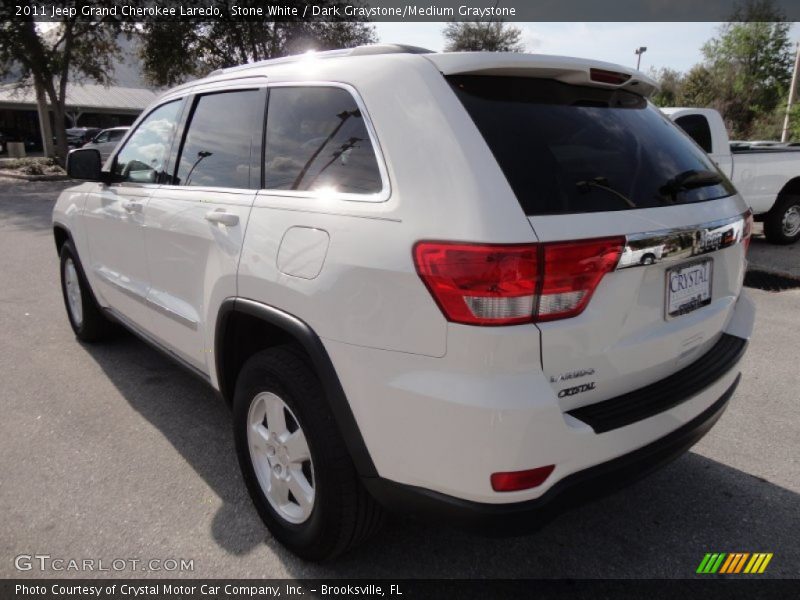 Stone White / Dark Graystone/Medium Graystone 2011 Jeep Grand Cherokee Laredo