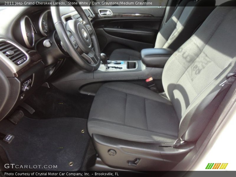 Stone White / Dark Graystone/Medium Graystone 2011 Jeep Grand Cherokee Laredo