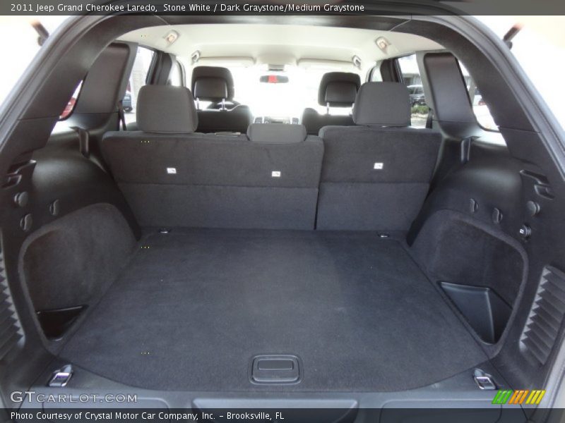 Stone White / Dark Graystone/Medium Graystone 2011 Jeep Grand Cherokee Laredo