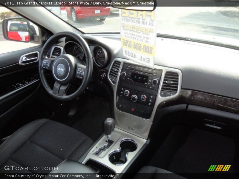 Stone White / Dark Graystone/Medium Graystone 2011 Jeep Grand Cherokee Laredo