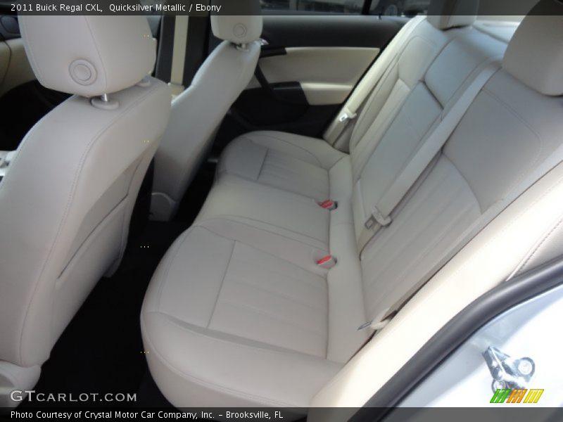 Quicksilver Metallic / Ebony 2011 Buick Regal CXL