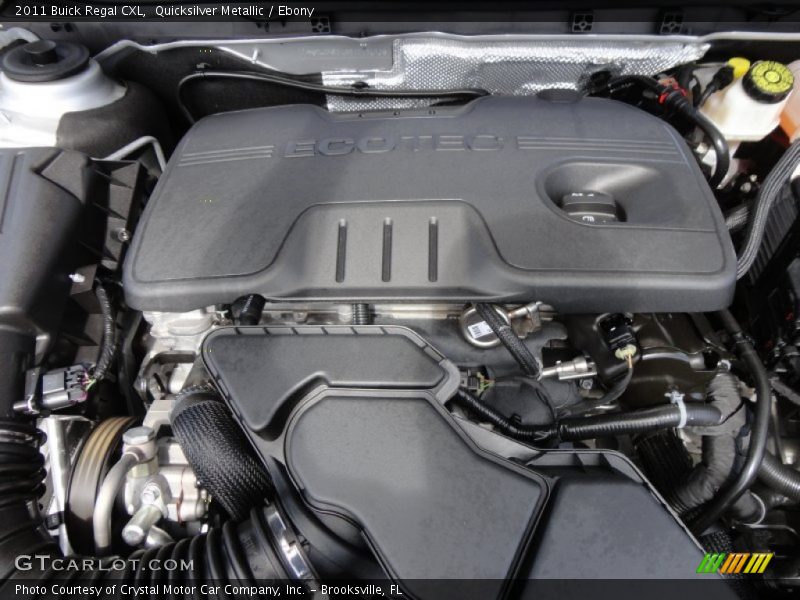 Quicksilver Metallic / Ebony 2011 Buick Regal CXL