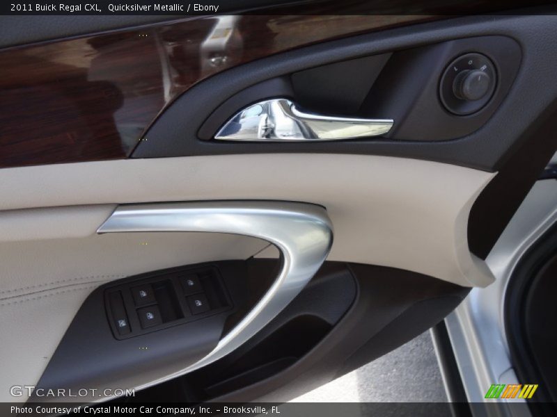 Quicksilver Metallic / Ebony 2011 Buick Regal CXL
