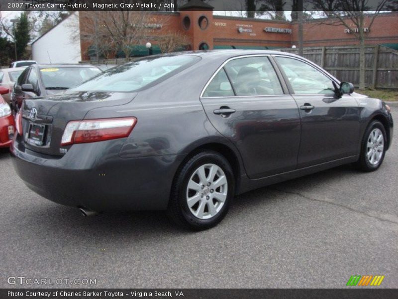 Magnetic Gray Metallic / Ash 2007 Toyota Camry Hybrid