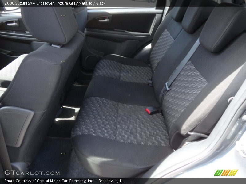 Azure Grey Metallic / Black 2008 Suzuki SX4 Crossover