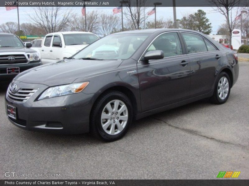 Magnetic Gray Metallic / Ash 2007 Toyota Camry Hybrid