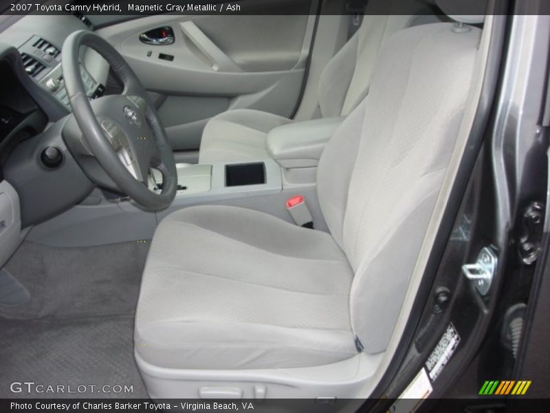 Magnetic Gray Metallic / Ash 2007 Toyota Camry Hybrid
