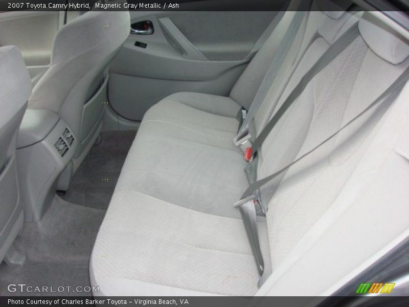 Magnetic Gray Metallic / Ash 2007 Toyota Camry Hybrid