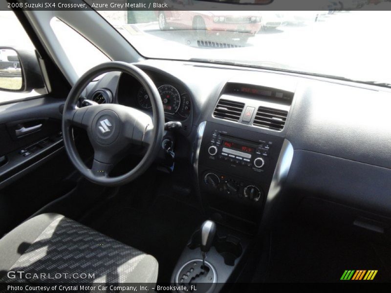 Azure Grey Metallic / Black 2008 Suzuki SX4 Crossover