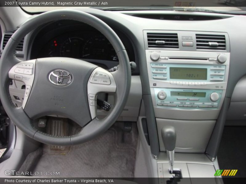 Magnetic Gray Metallic / Ash 2007 Toyota Camry Hybrid