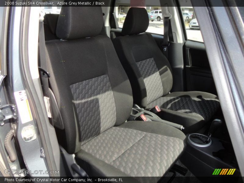 Azure Grey Metallic / Black 2008 Suzuki SX4 Crossover