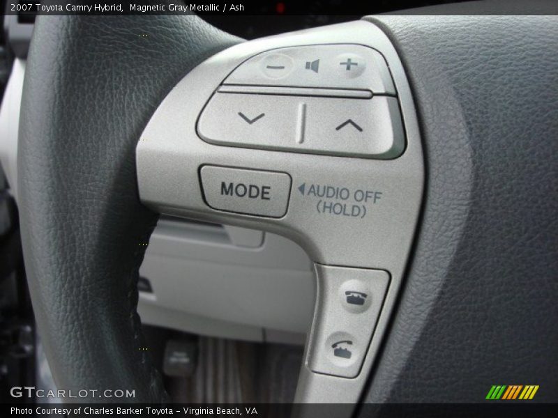 Magnetic Gray Metallic / Ash 2007 Toyota Camry Hybrid