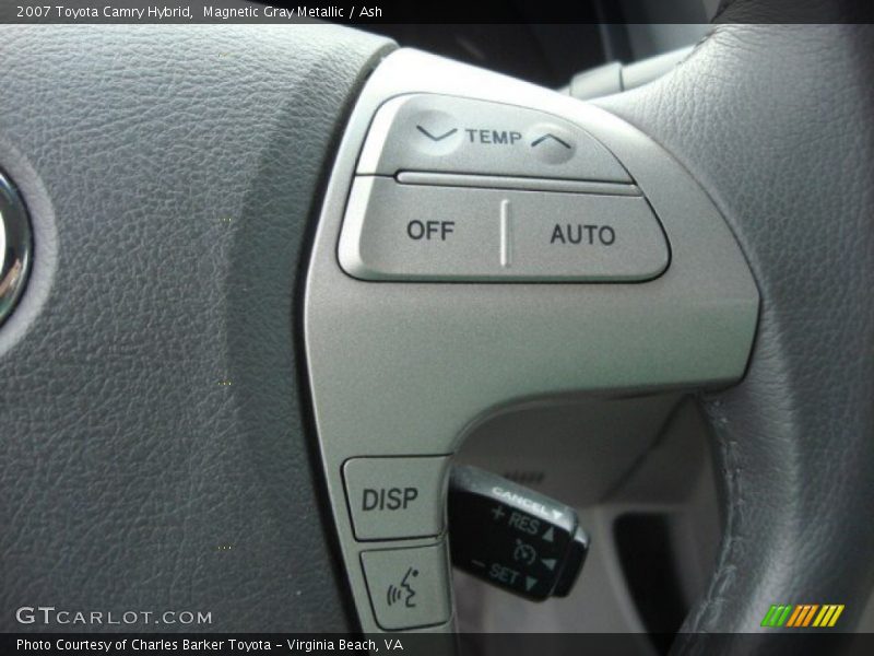 Magnetic Gray Metallic / Ash 2007 Toyota Camry Hybrid
