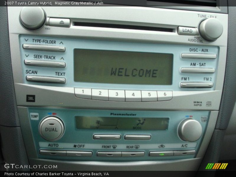 Magnetic Gray Metallic / Ash 2007 Toyota Camry Hybrid