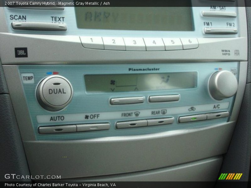 Magnetic Gray Metallic / Ash 2007 Toyota Camry Hybrid