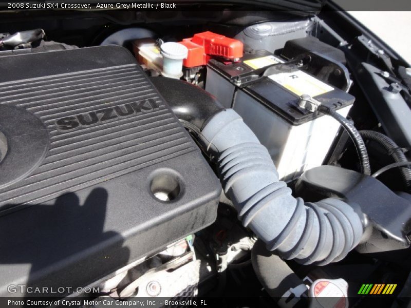 Azure Grey Metallic / Black 2008 Suzuki SX4 Crossover
