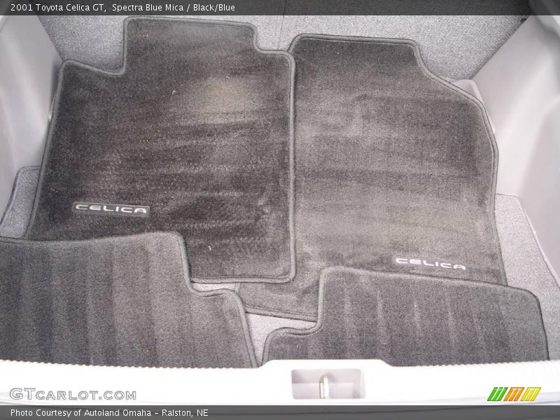 Spectra Blue Mica / Black/Blue 2001 Toyota Celica GT