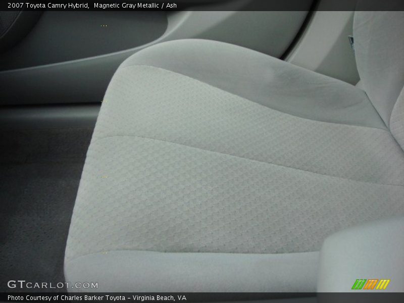 Magnetic Gray Metallic / Ash 2007 Toyota Camry Hybrid
