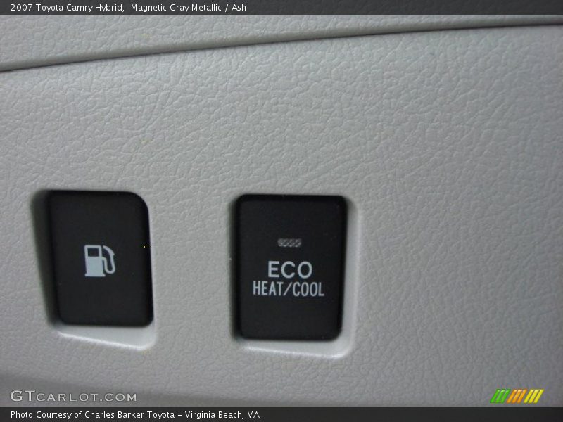 Magnetic Gray Metallic / Ash 2007 Toyota Camry Hybrid