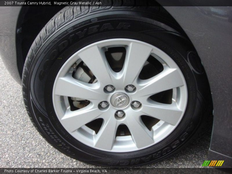 Magnetic Gray Metallic / Ash 2007 Toyota Camry Hybrid