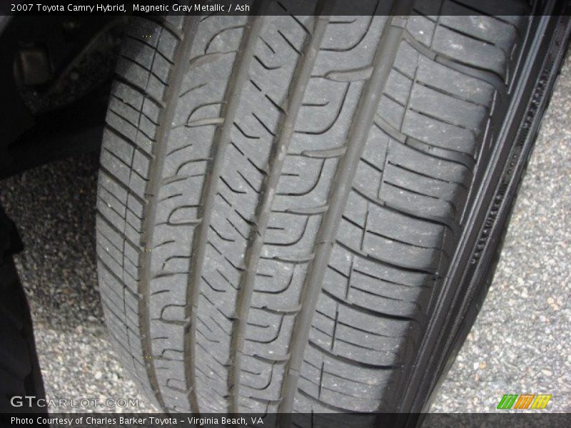 Magnetic Gray Metallic / Ash 2007 Toyota Camry Hybrid