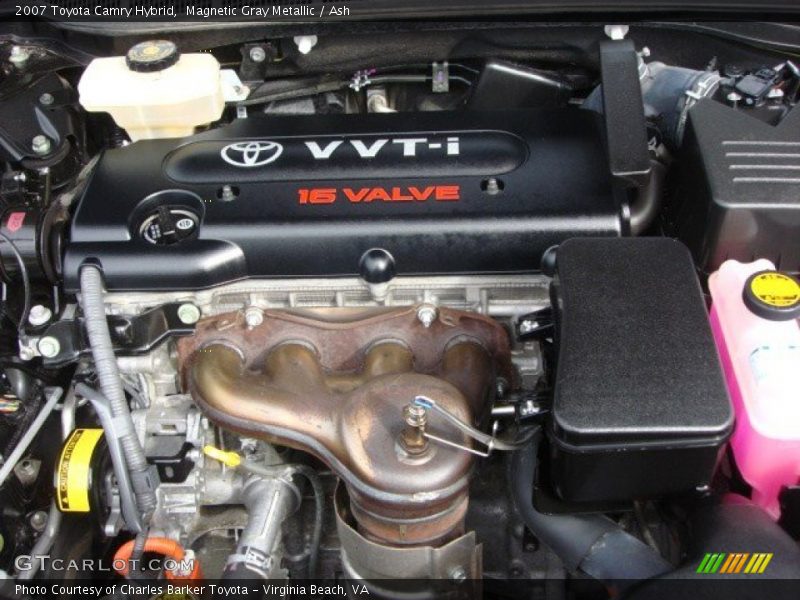 Magnetic Gray Metallic / Ash 2007 Toyota Camry Hybrid