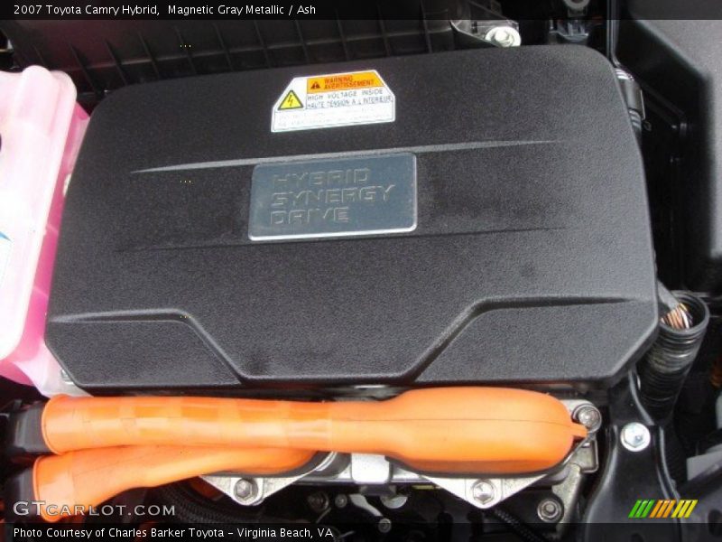 Magnetic Gray Metallic / Ash 2007 Toyota Camry Hybrid