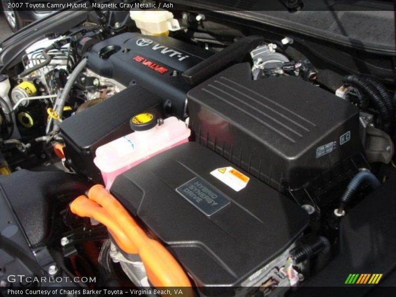 Magnetic Gray Metallic / Ash 2007 Toyota Camry Hybrid