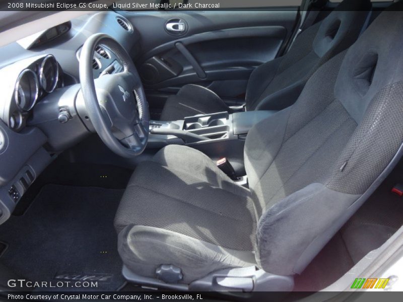 Liquid Silver Metallic / Dark Charcoal 2008 Mitsubishi Eclipse GS Coupe