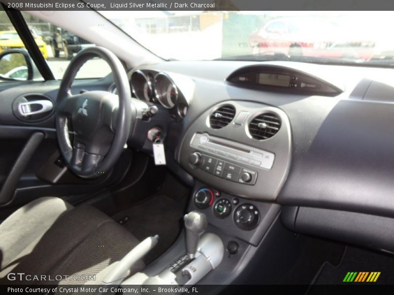 Liquid Silver Metallic / Dark Charcoal 2008 Mitsubishi Eclipse GS Coupe