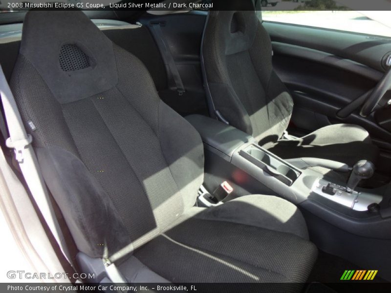 Liquid Silver Metallic / Dark Charcoal 2008 Mitsubishi Eclipse GS Coupe