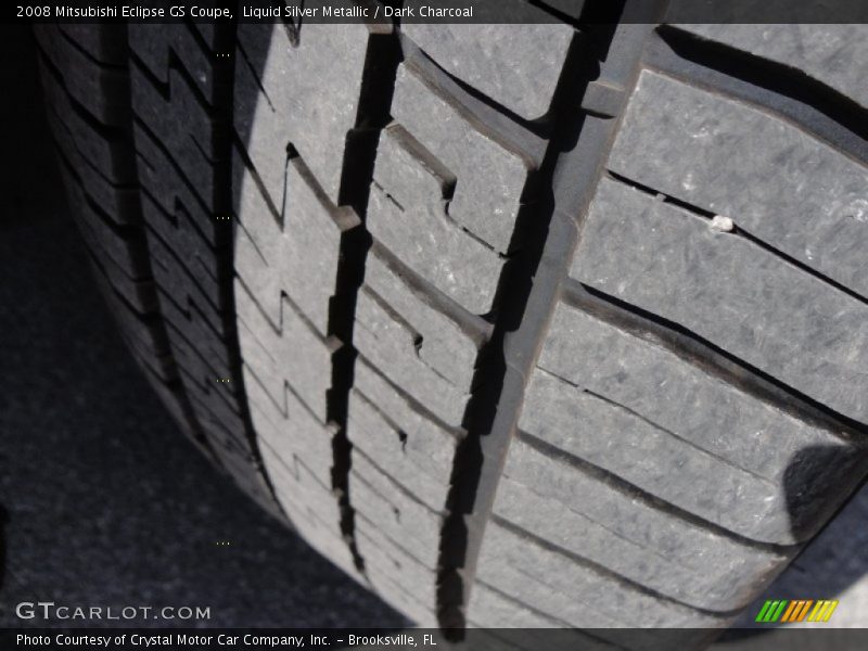 Liquid Silver Metallic / Dark Charcoal 2008 Mitsubishi Eclipse GS Coupe
