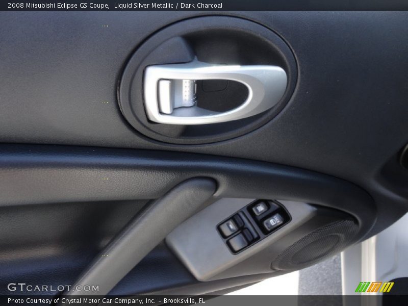 Liquid Silver Metallic / Dark Charcoal 2008 Mitsubishi Eclipse GS Coupe