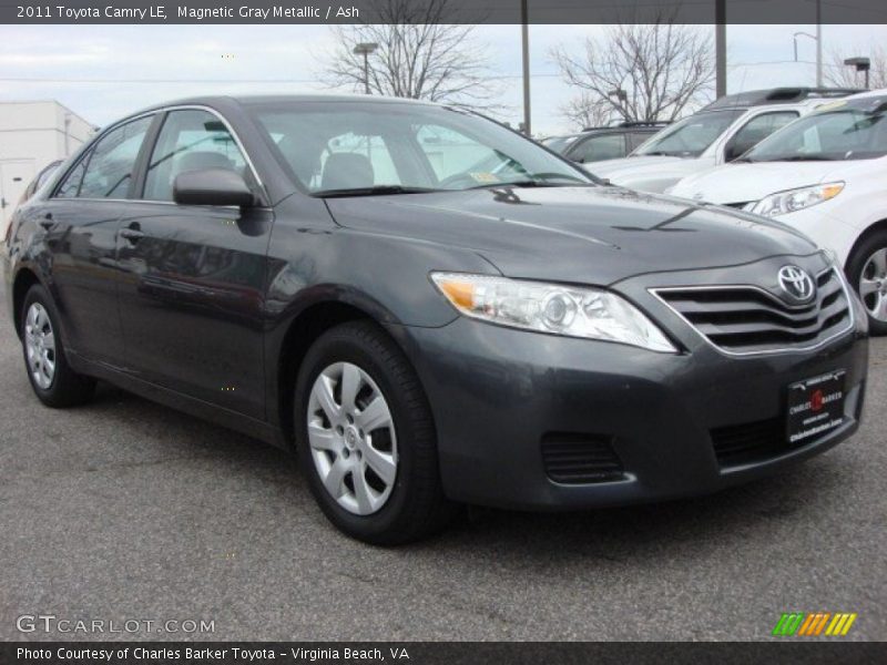Magnetic Gray Metallic / Ash 2011 Toyota Camry LE