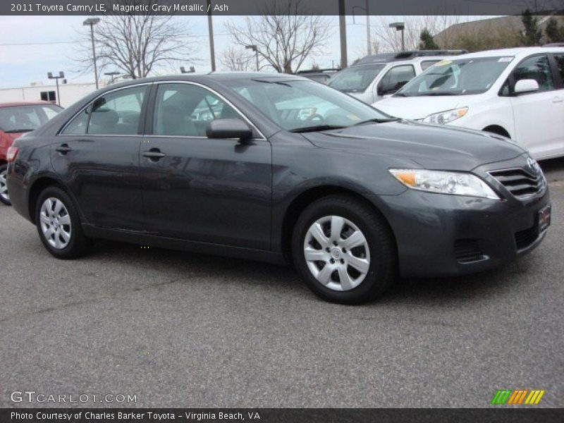 Magnetic Gray Metallic / Ash 2011 Toyota Camry LE