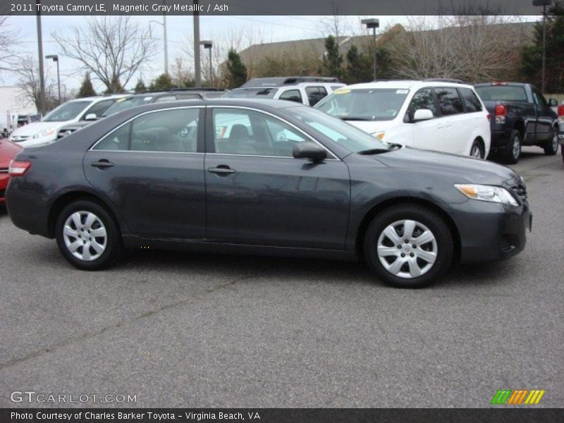 Magnetic Gray Metallic / Ash 2011 Toyota Camry LE