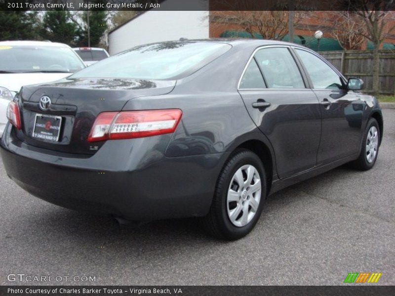 Magnetic Gray Metallic / Ash 2011 Toyota Camry LE