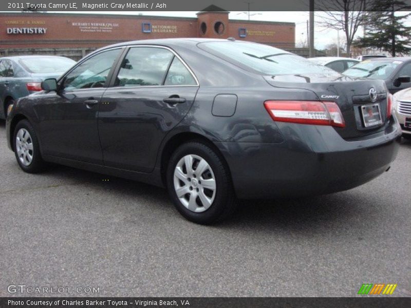 Magnetic Gray Metallic / Ash 2011 Toyota Camry LE
