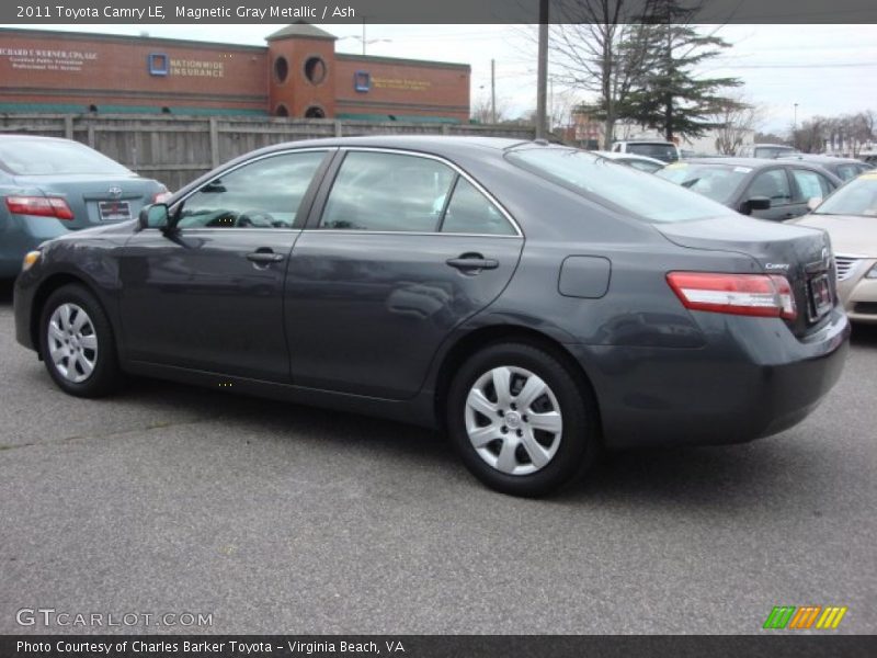 Magnetic Gray Metallic / Ash 2011 Toyota Camry LE