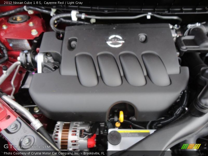  2012 Cube 1.8 S Engine - 1.8 Liter DOHC 16-Valve CVTCS 4 Cylinder