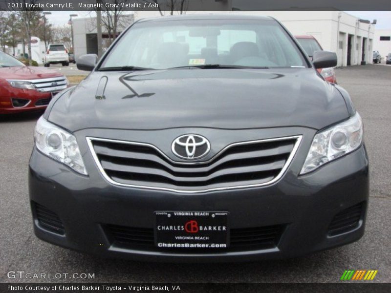 Magnetic Gray Metallic / Ash 2011 Toyota Camry LE