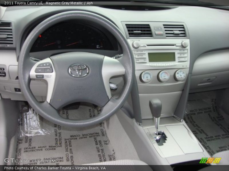 Magnetic Gray Metallic / Ash 2011 Toyota Camry LE