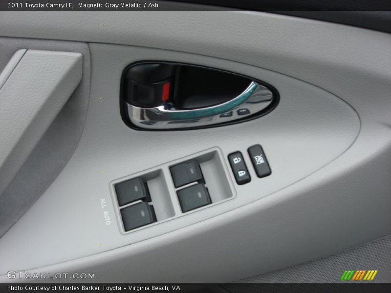 Magnetic Gray Metallic / Ash 2011 Toyota Camry LE