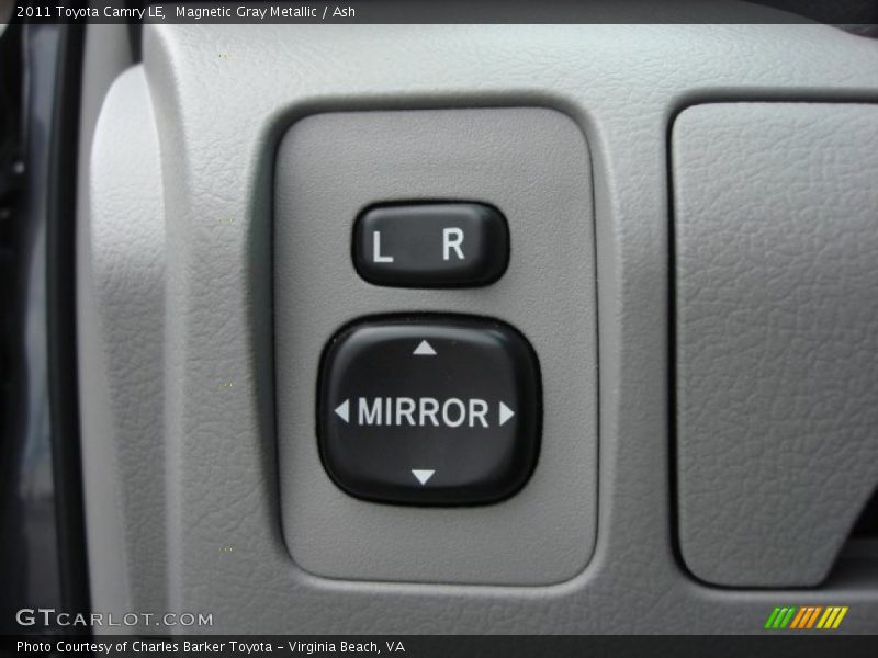 Magnetic Gray Metallic / Ash 2011 Toyota Camry LE