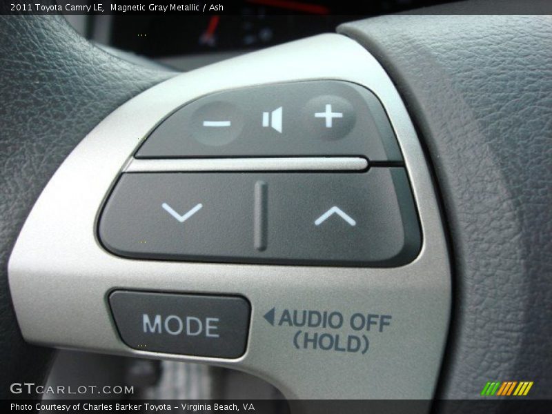 Magnetic Gray Metallic / Ash 2011 Toyota Camry LE