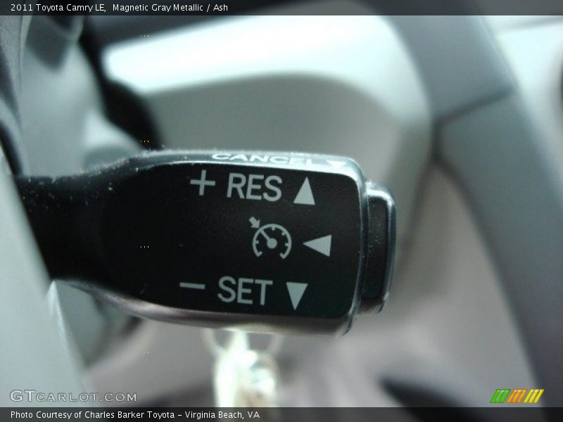 Magnetic Gray Metallic / Ash 2011 Toyota Camry LE